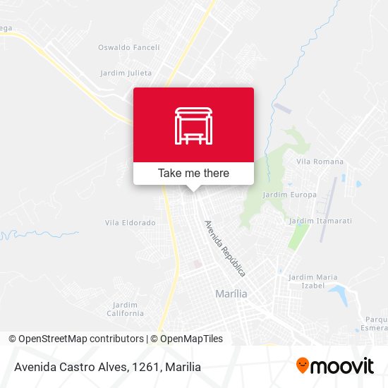 Mapa Avenida Castro Alves, 1261