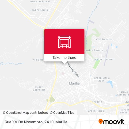 Mapa Rua XV De Novembro, 2410