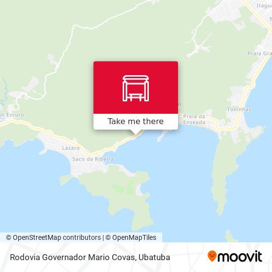 Rodovia Governador Mario Covas map