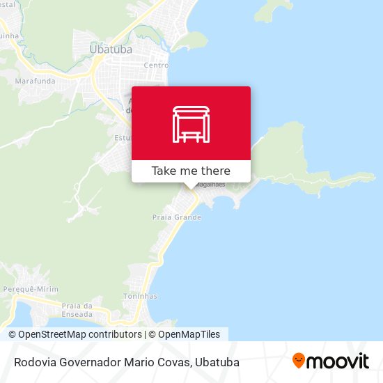 Rodovia Governador Mario Covas map