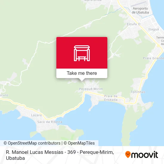 R. Manoel Lucas Messías -  369 - Pereque-Mirim map