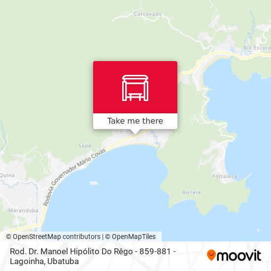 Mapa Rod. Dr. Manoel Hipólito Do Rêgo -  859-881 - Lagoinha