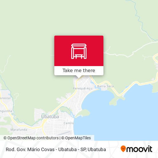 Rod. Gov. Mário Covas -  Ubatuba - SP map