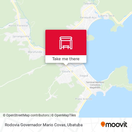 Rodovia Governador Mario Covas map