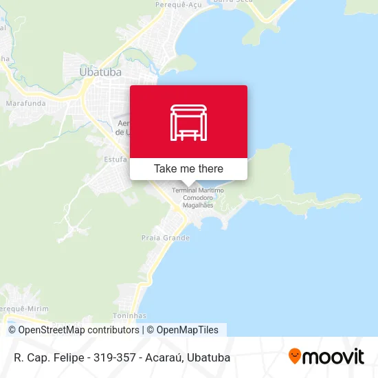 R. Cap. Felipe -  319-357 - Acaraú map