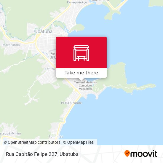 Mapa Rua Capitão Felipe 227