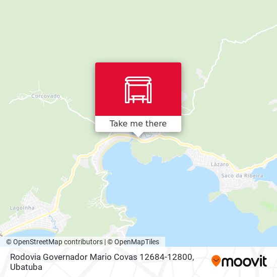 Mapa Rodovia Governador Mario Covas  12684-12800