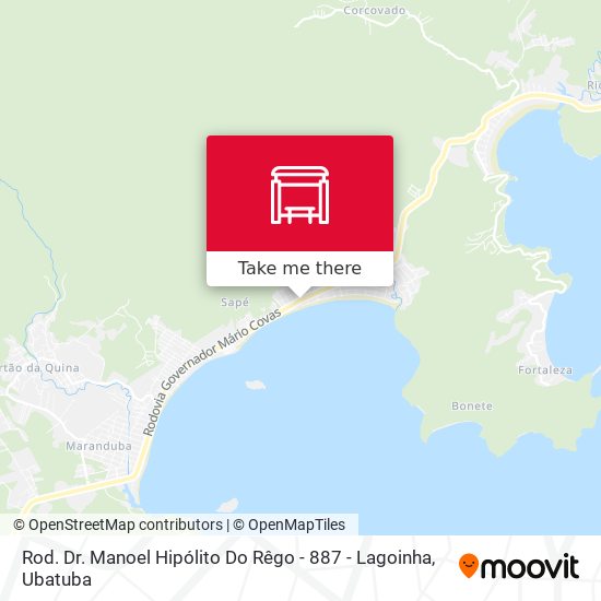 Mapa Rod. Dr. Manoel Hipólito Do Rêgo -  887 - Lagoinha