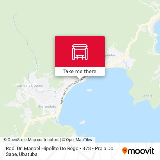 Rod. Dr. Manoel Hipólito Do Rêgo -  878 - Praia Do Sape map