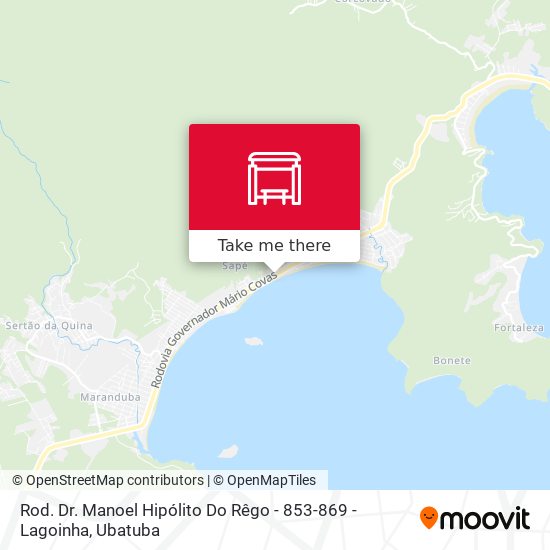 Mapa Rod. Dr. Manoel Hipólito Do Rêgo -  853-869 - Lagoinha