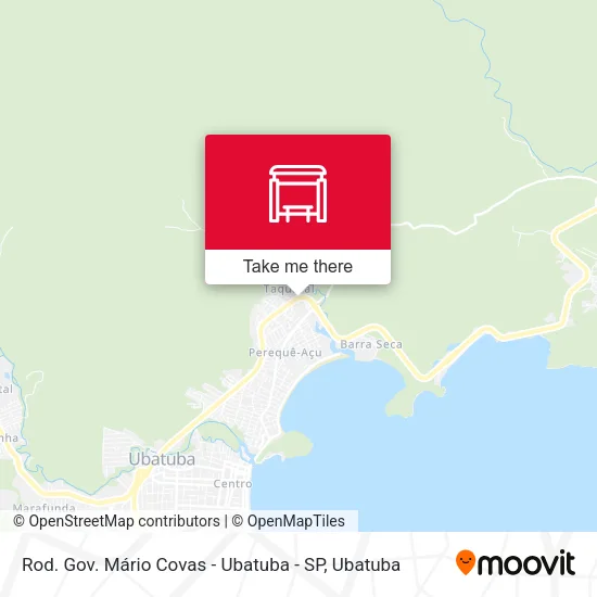 Rod. Gov. Mário Covas -  Ubatuba - SP map