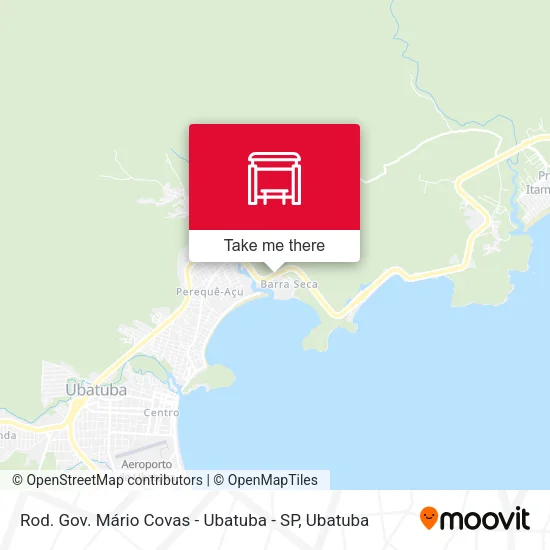 Rod. Gov. Mário Covas -  Ubatuba - SP map