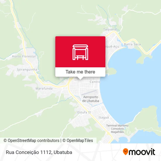 Rua Conceição 1112 map