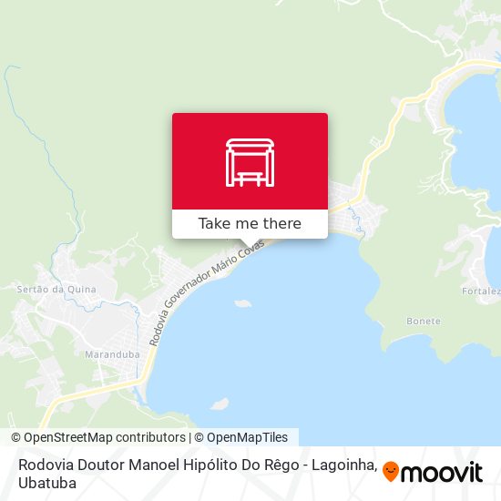 Mapa Rodovia Doutor Manoel Hipólito Do Rêgo - Lagoinha