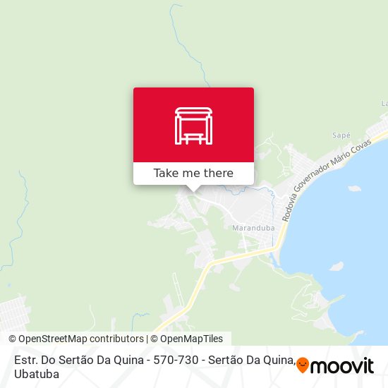 Estr. Do Sertão Da Quina -  570-730 - Sertão Da Quina map