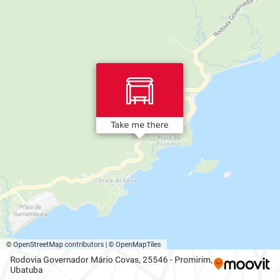 Mapa Rodovia Governador Mário Covas, 25546 - Promirim