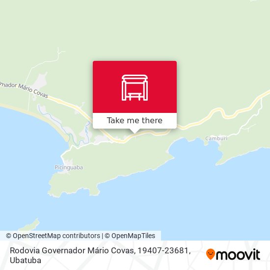 Mapa Rodovia Governador Mário Covas, 19407-23681