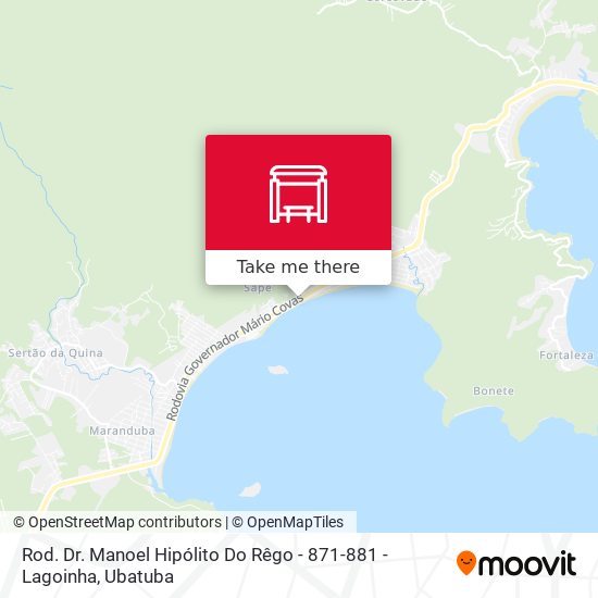 Mapa Rod. Dr. Manoel Hipólito Do Rêgo -  871-881 - Lagoinha