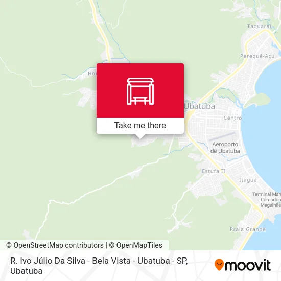 R. Ivo Júlio Da Silva - Bela Vista -  Ubatuba - SP map