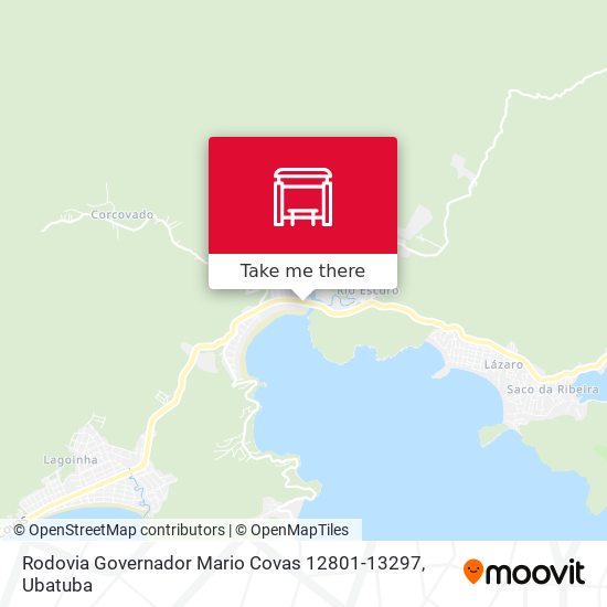 Mapa Rodovia Governador Mario Covas 12801-13297