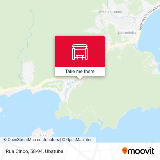 Rua Cinco, 58-94 map