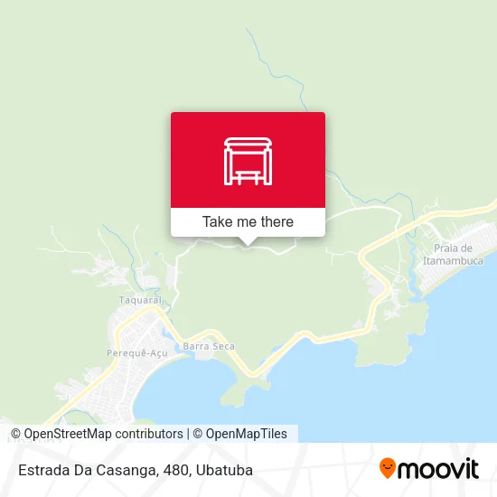 Estrada Da Casanga, 480 map