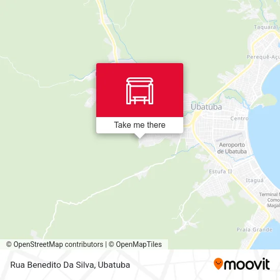 Rua Benedito Da Silva map