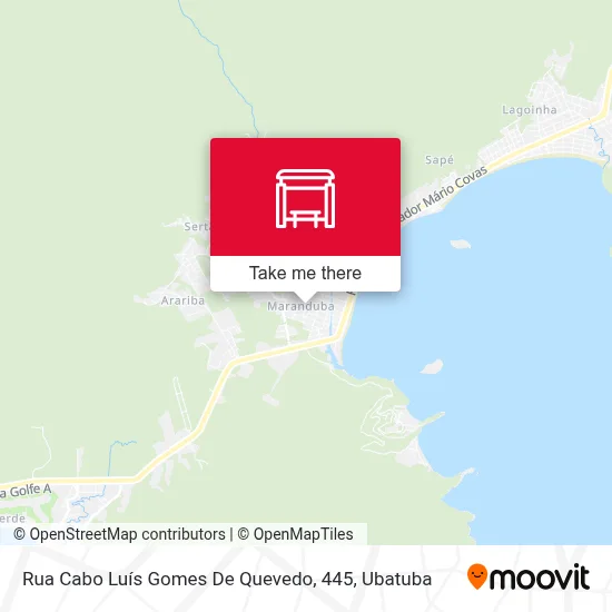 Rua Cabo Luís Gomes De Quevedo, 445 map