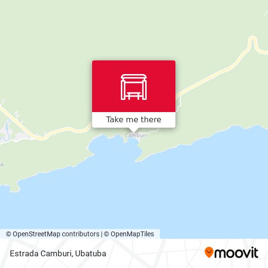 Estrada Camburi map