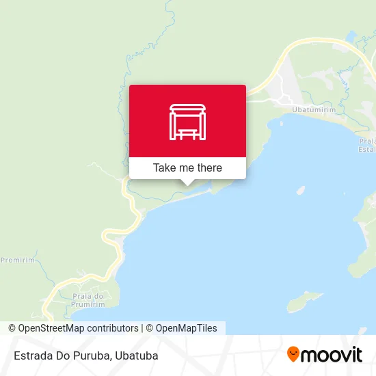 Estrada Do Puruba map