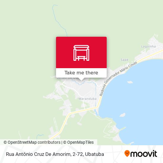 Rua Antônio Cruz De Amorim, 2-72 map