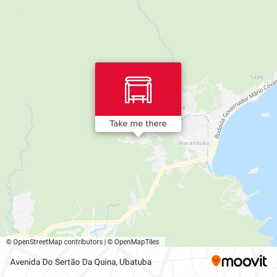 Mapa Avenida Do Sertão Da Quina
