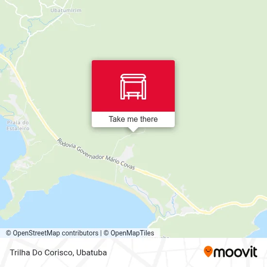 Trilha Do Corisco map
