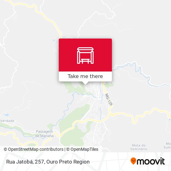 Rua Jatobá, 257 map