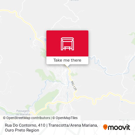 Rua Do Contorno, 410 | Transcotta / Arena Mariana map