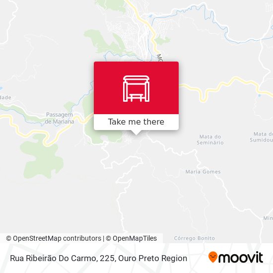 Mapa Rua Ribeirão Do Carmo, 225