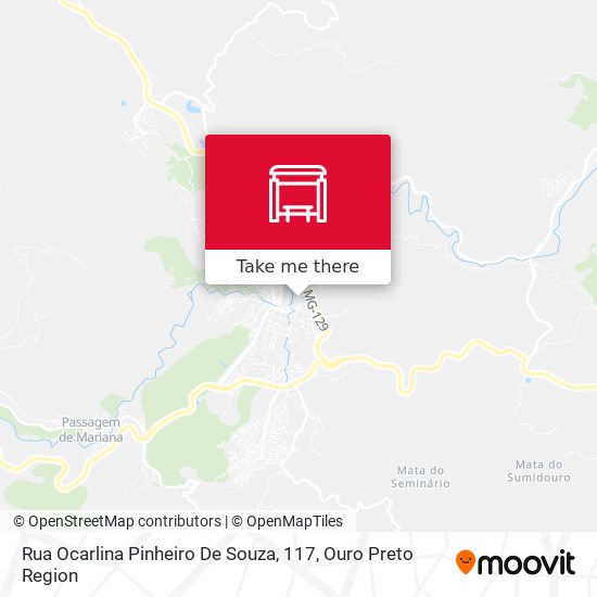 Mapa Rua Ocarlina Pinheiro De Souza, 117
