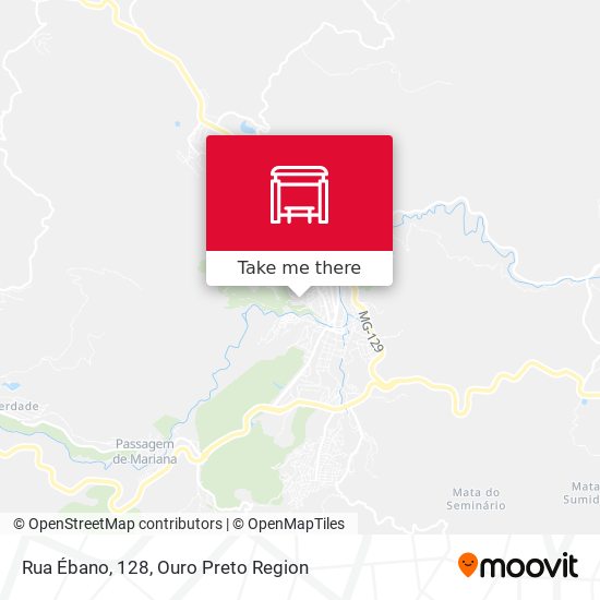 Rua Ébano, 128 map