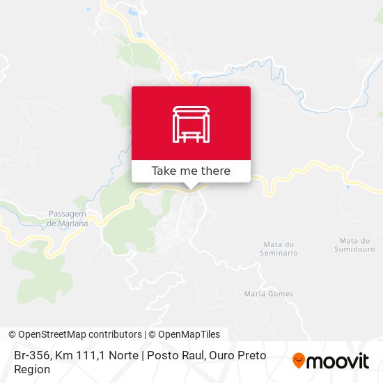 Br-356, Km 111,1 Norte | Posto Raul map