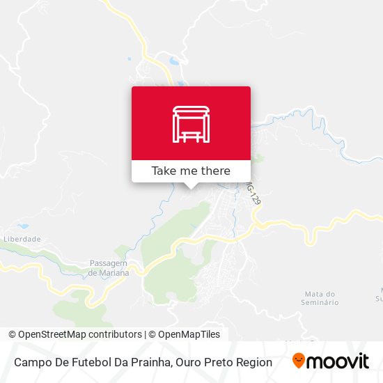 Campo De Futebol Da Prainha map