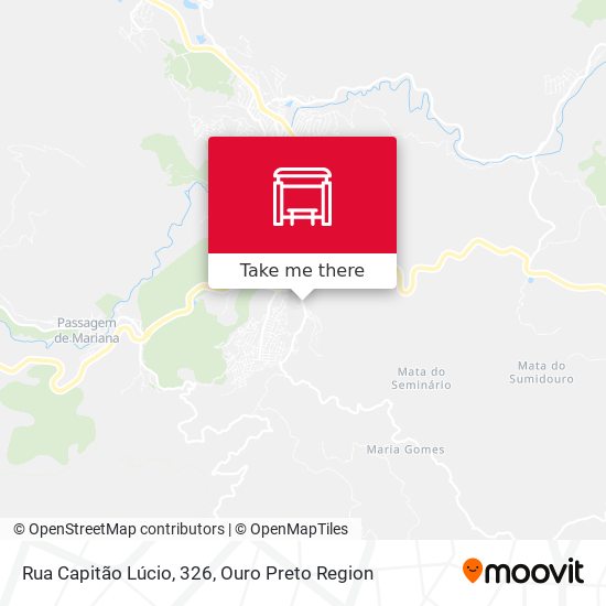 Mapa Rua Capitão Lúcio, 326