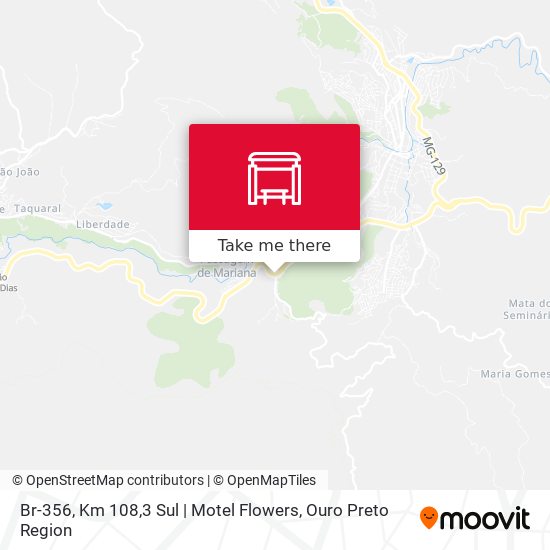 Br-356, Km 108,3 Sul | Motel Flowers map