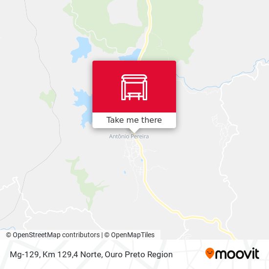 Mg-129, Km 129,4 Norte map