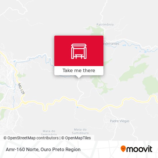 Amr-160 Norte map