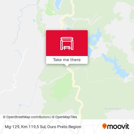 Mg-129, Km 119,5 Sul map