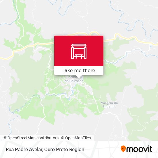 Mapa Rua Padre Avelar