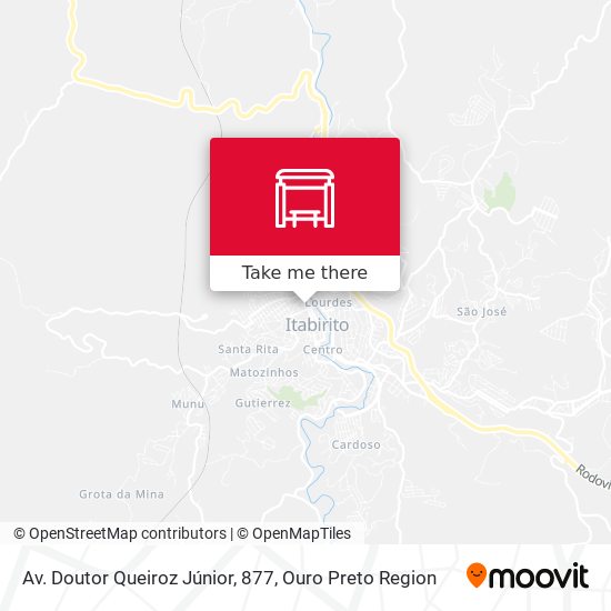 Mapa Av. Doutor Queiroz Júnior, 877