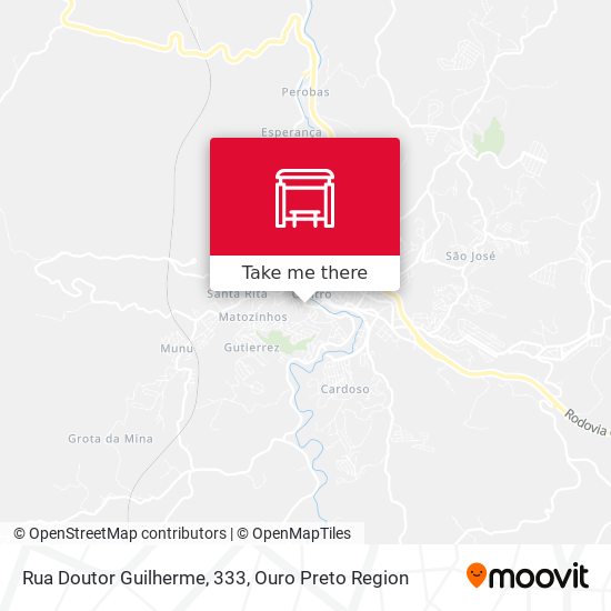 Mapa Rua Doutor Guilherme, 333