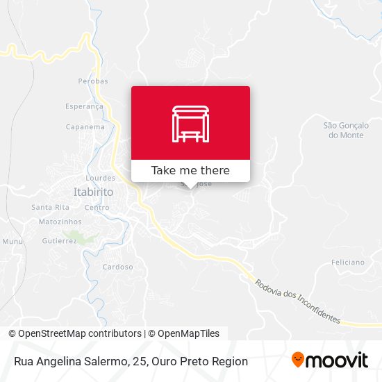 Rua Angelina Salermo, 25 map