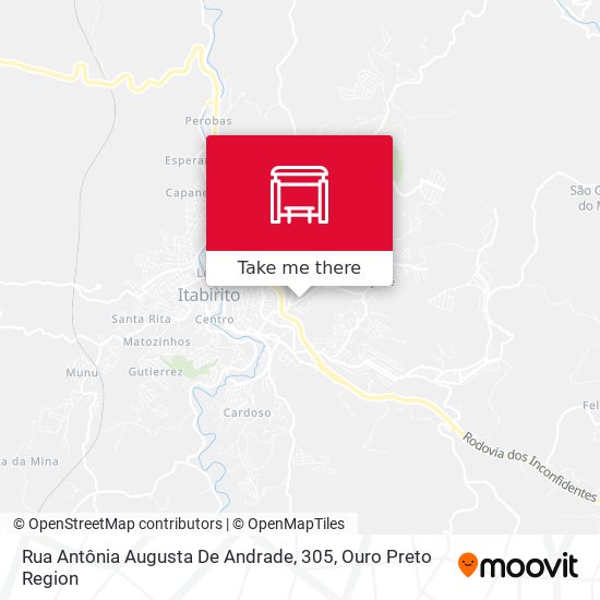Rua Antônia Augusta De Andrade, 305 map